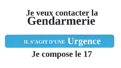 Infos Gendarmerie